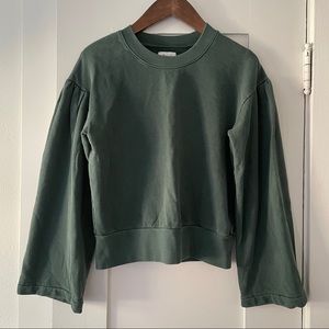 Madewell Green Sweatshirt